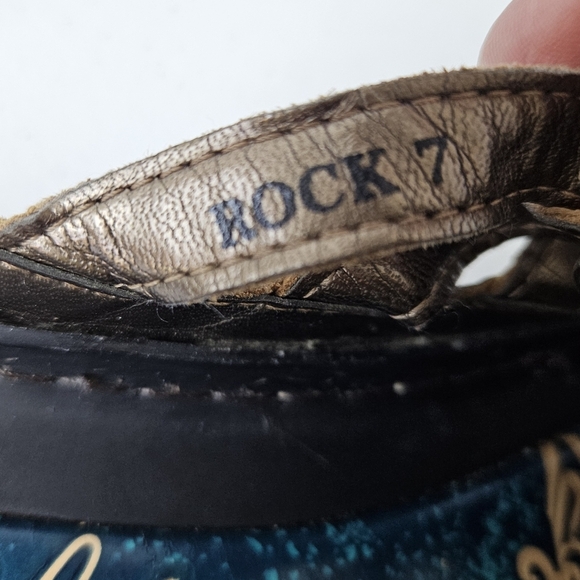 Elite By Corkys Rock Colorful Leather Slip On Shoes 7 - Picture 8 of 10